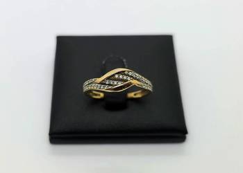 Złoty pierścionek próby 585 - 1,56g (Rozmiar 17)