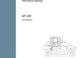 Ammann Ap240 instrukcja obsługi DTR PL