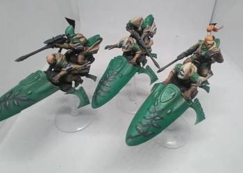 3x Shroud Runners dobre malowanie Eldar Warhammer 40k