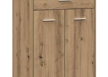 vidaXL Szafka łazienkowa, dąb artisan, 60x33x80 cm(SKU:856288)