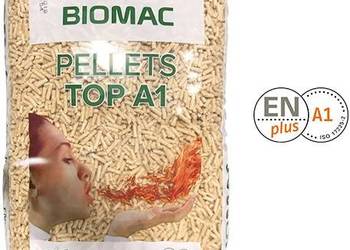 Pellet świerkowy Biomac Top A1  z certyfikatem ENplus A1 - Polmark Psary
