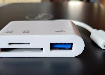 Adapter / czytnik kart pamięci SD micro TF na USB-C