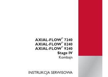 CASE kombajn axial flow 7240,8240,9240 instrukcja napraw po