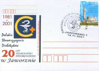 Kart.Okol. Św. Dzień Walki z Cukrzycą 2001