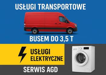 Transport busem usługi transportowe bus 3,5t. Cały Kraj