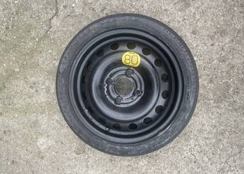 Koło dojazdowe zapasowe 14 cali 4*100 Nissan Micra k12