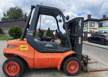 wózek widłowy LINDE H40D diesel Triplex wersja kontenerowa udźwig 4000kg