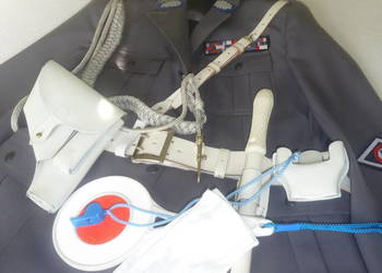 Mundur Młodszego. Oficera Milicja - epoka PRL,