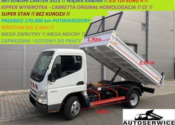 MITSUBISHI CANTER FUSO 3S13 WASKI KIPPER WYWROTKA ORGINAŁ