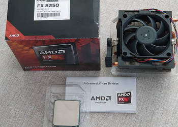 Procesor AMD FX 8350 black edition z oryginalnym chłodzeniem