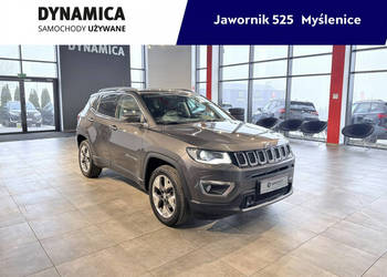Jeep Compass Limited 1.4 170KM automat 4x4 2019 r., salon PL, I właściciel…