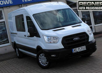 Ford Transit 4x4 SalonPL 6-osobowy FV23% Hak Kamera Parktronic Tempomat Gw…