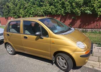 Daewoo Matiz, 2001 r, 159 000 km,  zloty kolor - Kalisz