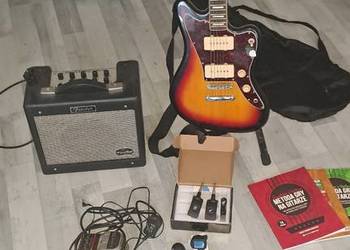 Sprzedam gitarę elektryczną  z całym zestawem Sprzedam gitarę elektryczną  z całym zestawem