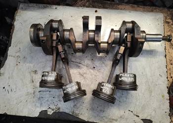 MERCEDES W124 2,2 B wal korbowy tłok korbowód