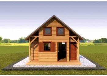 Domek drewniany letniskowy całoroczny 4m/7m 20mm