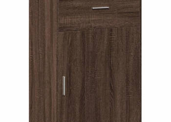 Szafka brązowy dąb 565x39x90 cm materiał drewnopochodny WM-840715