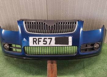 ZDERZAK PRZÓD SKODA FABIA II ROOMSTER 07-11 KOMPLETNY LAK: 9462 8D8D LF5Q