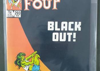Fantastic Four - Black Out! - komiks Marvel USA 1986 rok Fantastic Four - Black Out! - komiks Marvel USA 1986 rok