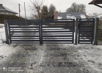 Ogrodzenia panelowe, betonowe - montaż