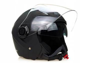 Kask motocyklowy otwarty Naxa S21/czarny Mat XL