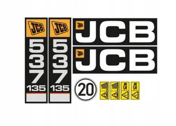 Naklejki oklejenie naklejka - JCB 537 135