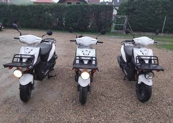 3 skutery Kymco Agility Carry 50 4t na dostawy towarowe