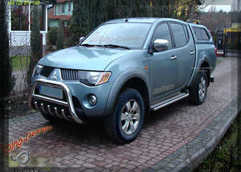 Orurowanie Mitsubishi przód boki