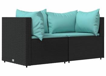 vidaXL Narożne moduły sofy z poduszkami, 2 szt(SKU:319794)