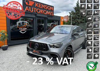 Mercedes GLE 63 AMG MATRIX, Burmester, Klima, Navi, Kamera 360,Aktywny Tem…