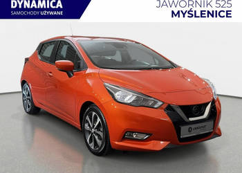 Nissan Micra 0.9T 90KM M5 2017/2018 r., salon PL, komplet kół, serwisowany…