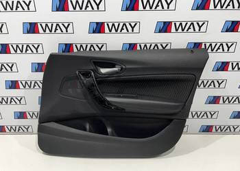 BMW F20 BOCZEK TAPICERKA DRZWI PRAWY PRZÓD ANTRACYT 7274502 7274508 7283854