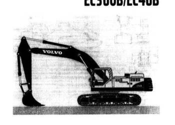 Volvo ECEC330B EC360B EC46B instrukcja obsługi PL