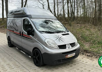 samochody kempingowe Renault Trafic Kamper long WC tv kuchenka lodówka prz…