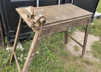 Stół Warsztatowy Kowalski z Imadłem  150kg