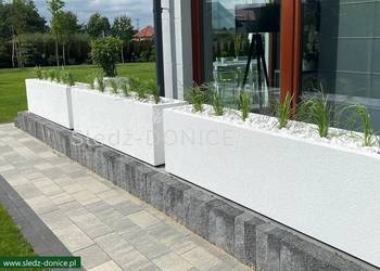 Śledź-DONICE Duże donice ogrodowe. Lekkie donice na Wymiar.