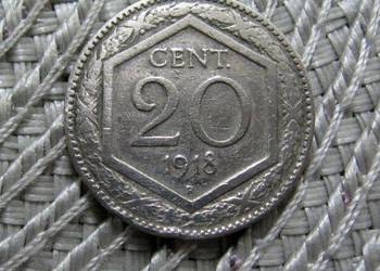 Włochy 20 Centesimi 1918r
