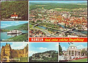 Kart. Poczt.  RFN - Hameln 1984