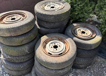 Opony z felgami Fiat 126p maluch