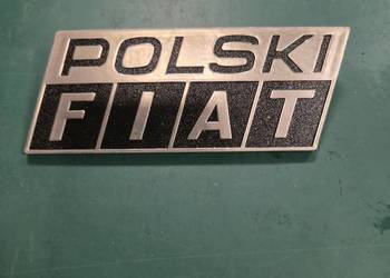 Znaczek emblemat Polski Fiat