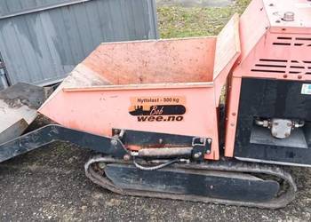 wozidło gąsienicowe 500 kg samozaładowcze