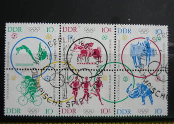 Znaczki - bloczek DDR