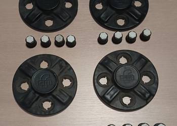 Metalowe dekle Fiat 126p Maluch + nakładki na śruby cena za komplet