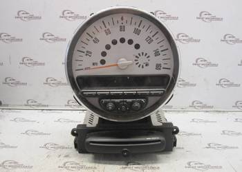 MINI COOPER II R56 12r Licznik zegary ANGLIK radio CD 3457050