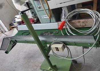 Taśmociąg łamany L, przenośnik tasmowy 225 (150 +75) x 25 cm - mkvplast.pl