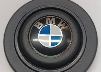 Klakson retro styl BMW metalowy emblemat youngtimer custom