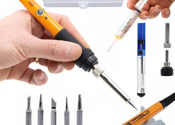 Lutownica Rosfix Orange Pitbull OP60W | 60W, 200-450°C, 11w1