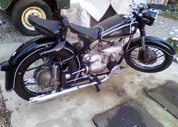 IFA BK 350, rok 1956, odrestaurowana.