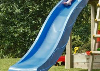 Ślizgawka zjeżdżalnia 3m niebieska