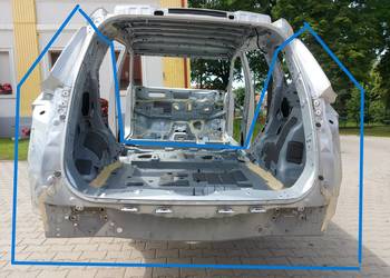 Nissan X-TRAIL T33 IV 2023r cały tył pas tylny błotnik lewy prawy